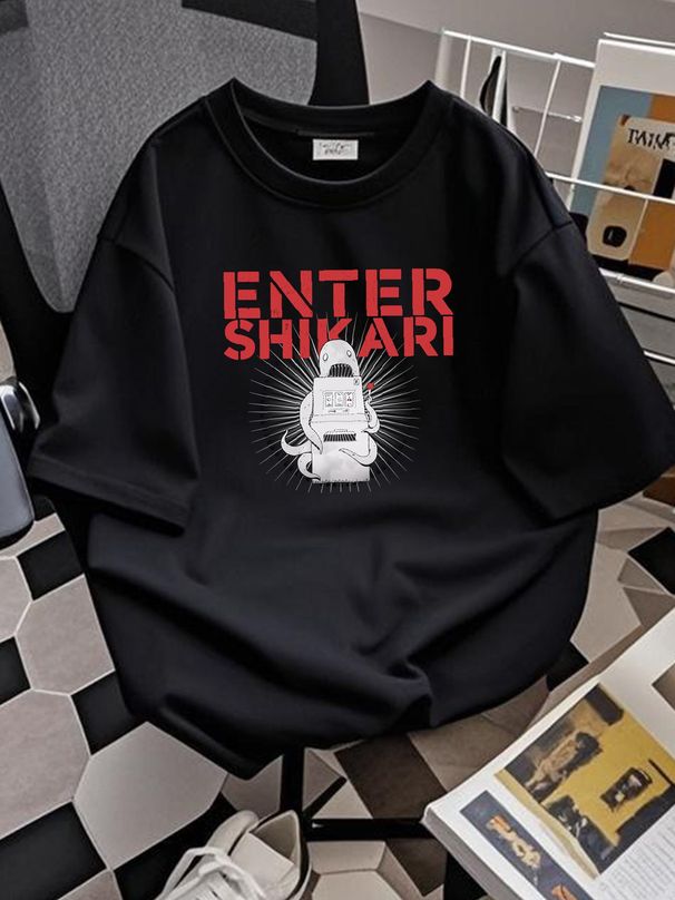 Enter Shikari Synaw T-Shirt - OFFICIAL Breathable Casual Designer Clothes Slightly Soft Graphic Homme Fashion Top For Everyday Wear Streetwear_viptrois.com