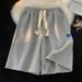 Men's Clothing Summer Thin Design Mid Length Pants Casual Sports Outer Wear Shorts_viptrois.com