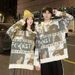Pure Couple Outfits Winter 2025 Korean Thick Sweater Men's Lazy Style Year Christmas New Clothes Roora Trend_viptrois.com