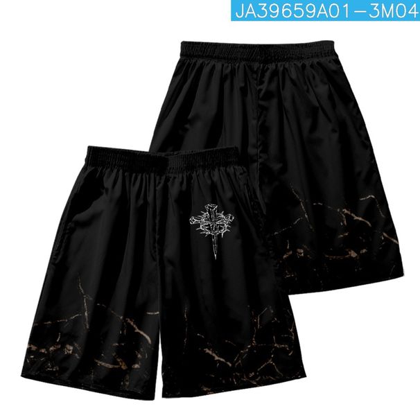 Men's Thorn Element 3D Digital Printing Casual Beach Pants Shorts _viptrois.com