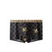 Pulse 5-Pack Summer Men's Underwear High-End Black Gold Ice Silk Mid-Waist Thin Breathable Comfortable Boxer Briefs_viptrois.com