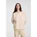 Heavyweight Cotton Crewneck Sweatshirt – Oversized Relaxed Fit Essential For Men’s Casual Wardrobe_viptrois.com