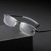 Unisex Frameless Reading Glasses 125 Degrees 175 Degrees Men's And Women's Fashion Plastic Frameless Cutting Edge Glasses_viptrois.com