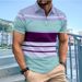 Summer Men's Casual Short-sleeved Polo Shirt Solid Color Lapel Fashion Business Breathable Comfortable Short-sleeved T-shirt_viptrois.com