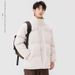 2025 Winter New Stand-up Collar Padded Jacket Couple Jacket Thickened Padded Clothing Men's Outdoor Trendy Brand Loose Warm Bread Clothing_viptrois.com