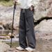 Waterproof Men's Cargo Spring Autumn 2024 New Outdoor Straight Leg Loose Fit Versatile Casual Long Pants_viptrois.com