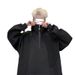 Autumn New Solid Color Basic Half Zipper Design, Niche Hooded Sweatshirt_viptrois.com