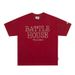 American Street Fashion Pearl Rivet Letter Round Neck Short Sleeved T-shirt For Men And Women, Trendy Brand Loose Casual_viptrois.com