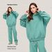 Pure Pure KITE Autumn Winter Men's Hoodie Jacket Loose Fit Fleece American Style Trendy Brand 350g Hooded Sweatshirt Men_viptrois.com