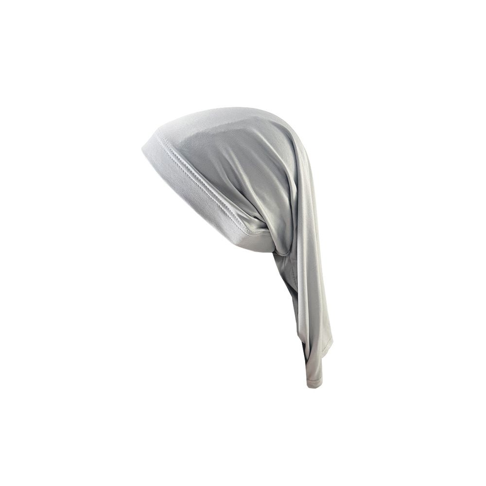 Men's Hats Braided Hair Care Cap Solid Color Two Way Straight Braided Long Hair Care Cap Breathable Milk Silk Long Tube Sleeping Cap_viptrois.com