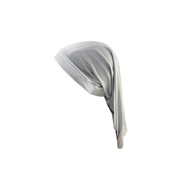 Men's Hats Braided Hair Care Cap Solid Color Two Way Straight Braided Long Hair Care Cap Breathable Milk Silk Long Tube Sleeping Cap_viptrois.com