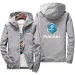 Mens Waterproof Windproof - Lightweight Sportswear Jacket With Zipper Closure, Casual Outdoor Style, Ideal For Daily_viptrois.com