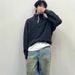 New circular yarn stand up collar zipper sweater with lazy and luxurious feel, winter knitted sweater, men's coat top_viptrois.com