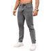 Men's Clothing Slim Fit Stretch Denim Jeans Distressed Washed Casual Skinny Pants Streetwear Style_viptrois.com