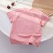 Children's Short Sleeved Summer New 2025 Girls T Shirt Baby Girl Rainbow Cartoon Short Sleeved Korean Version Top Children's Clothing T Shirt_viptrois.com