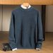 Men's Thick Wool Knit Sweater - Warm Crewneck Pullover For Autumn & Winter, Classic Casual Style, Soft & Breathable (Multiple Colors & Sizes)_viptrois.com