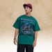 Pure Cotton American High Street Direct-printed Short-sleeve For Men, Loose Fit Half-sleeve T-shirt_viptrois.com