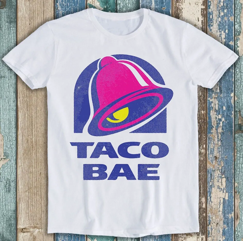 Taco Bae Parody Gamer Cult Movie Music Top Cool Funny Gift Tee T Shirt Mens Womens Tees Top M1364_viptrois.com