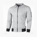 MRMT 2025 Brand New Men's Plaid Sweatshirts Zipper Men Sweatshirts Stand Collar For Male Casual Man Zipper Sweatshirt Clothing_viptrois.com