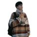 Pure Fair Isle Christmas For Men Japanese Retro Lazy Style Thick Vintage Trendy Brand Inner Wear Winter Knitted Sweater_viptrois.com