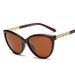 Sunglasses New Sunglasses Women's Round Face Personality Cat Eye Diamond Polarized Lenses Retro Sunglasses 8622_viptrois.com