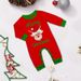 Christmas Snowman Snowflake letters cartoon Christmas parent-child suit printed homewear pajamas_viptrois.com