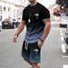 Men's Clothing Summer Short Sleeved Shorts Sports Leisure Suits In Stock_viptrois.com