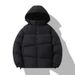Men's Clothing Winter Men's Short Down Jacket Printed Thickened Men's And Women's Korean Style Youth Winter Clothes Hooded Puffer Jacket_viptrois.com