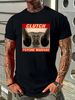 CLUTCH PSYCHIC WARFARE NEW BLACK T SHIRT Streetwear Fashion Top For Everyday Wear Homme Slightly Stretched Casual Stylish Soft Summer Versatile_viptrois.com