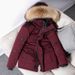 Pure Foreign Trade Cross-Border Cold-Proof Clothing Short Men's Mid-Length Winter Outdoor Thickened Fur Collar Jacket Japan_viptrois.com