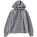 Pure Youthful Casual Hooded Jacquard For Men 2024 New Loose Slim Fit Inner Wear High-end Lazy Style Knitted Sweater_viptrois.com