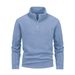 Men's Clothing Fleece Jacket Autumn And Winter Men’s Fleece Jacket – Winter Stand Collar Zip-Up Hoodie, Lightweight & Breathable For Casual Wear_viptrois.com