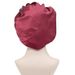 New Wide Brim Solid Color Sleeping Cap, Ladies Fashion Elastic Hair Care Cap, Satin Chemotherapy Cap, Washing Cap, Factory Direct Sales_viptrois.com