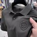 High End Men's Clothing Polo Shirt Short Sleeved Pique Summer Light Casual Embroidered Lapel T-Shirt Top Clothes_viptrois.com