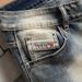 Vintage Washed Floral Printed Denim Shorts For Men, Loose Fit Straight Leg 5-Pocket Mid-Thigh Casual Shorts_viptrois.com