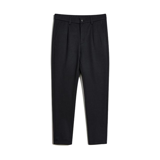 Nordmann Momax Light Business Woolen Casual Pants Men 2025 Autumn Winter New Basic Solid Color Straight Men's Trousers_viptrois.com