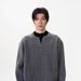 Korean Niche Braided Design Men, Autumn And Winter New Lazy Style Henley Neck Knitted Sweater For Couples Trend_viptrois.com