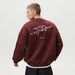 Streetwear Contrast Letter Print Crewneck Sweatshirt – Heavyweight Relaxed Fit Pullover (M-XXL, 52% Cotton/48% Polyester,Graphic Tee Alternative)_viptrois.com