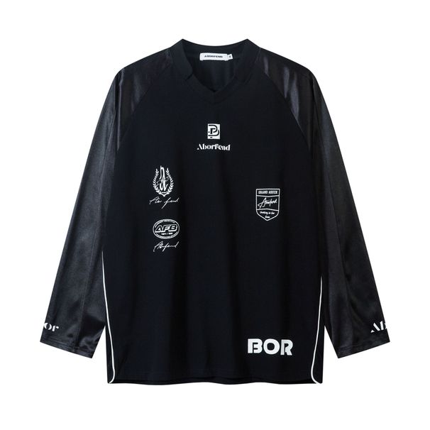 Jiayiku Men's New American Jersey Brand Motorcycle Style Sports Shirt Long Sleeve T-Shirt Badge Hoodie Trendy_viptrois.com