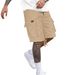 Men's Clothing Men's Cargo Shorts Elastic Waist Loose Cotton Casual Outdoor Lightweight Work Shorts With Multi_viptrois.com