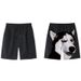 Men's Clothing Golden Retriever Shorts Funny Men's Beach Pants Cartoon Printing Breathable Home Wear Fashion Couple Dog Head Shorts Trendy_viptrois.com
