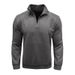 Autumn And Winter Cross-border European And American Men's Long-sleeved Zipper Stand-up Neck Sweater Foreign Trade Men's Henry Collar Leathe_viptrois.com