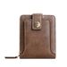 Men's Wallet Wallet Men's Short Fashion Horizontal Zipper Hardware Buckle Coin Purse Multi-card Multi-function Certificate Wallet_viptrois.com