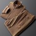 Men's Clothing Solid Color Leisure Sports Suit Slim Fit Trendy Jacket Men's Straight Striped Two Piece Suit_viptrois.com