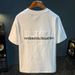 Men's Clothing Brand Short Sleeved T Shirt Men'sSummer New Three Dimensional Embossed Embossed Top Comfortable And Versatile Thin Half Sleeved T Shirt_viptrois.com