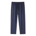 Men's Clothing Men's Style Quick Drying Casual Pants Loose Straight Leg Wide Leg Athletic Minimalist Summer For Formal & Casual_viptrois.com