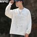 Men's 2025 Trendy Handsome New Long-sleeved Korean Version Of Boys Round Neck Loose Autumn Top Bottoming Men's Sweater_viptrois.com