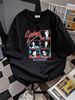 Survivor T Shirt Crew Neck 80s ConcerT Band Black 1980s XL Graphic Unisex Stretched Slightly Soft Designer Clothes Stylish Versatile Summer_viptrois.com