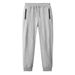 Men's Clothing Summer Thin Casual Pants Breathable Pants With Cuffs Pure Cotton Trousers Cuffs Knitted Pants_viptrois.com