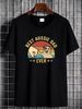 Father's Day Australian Shepherd Dad T Shirt Best Aussie Ever Men's S For Him Versatile Designer Clothes Breathable Soft Graphic_viptrois.com